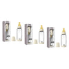 Bibs Baby Glass Bottle Complete Set Ivory Pack of 3