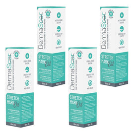 DermaScar Stretch Marks Oil 60mL Pack of 4