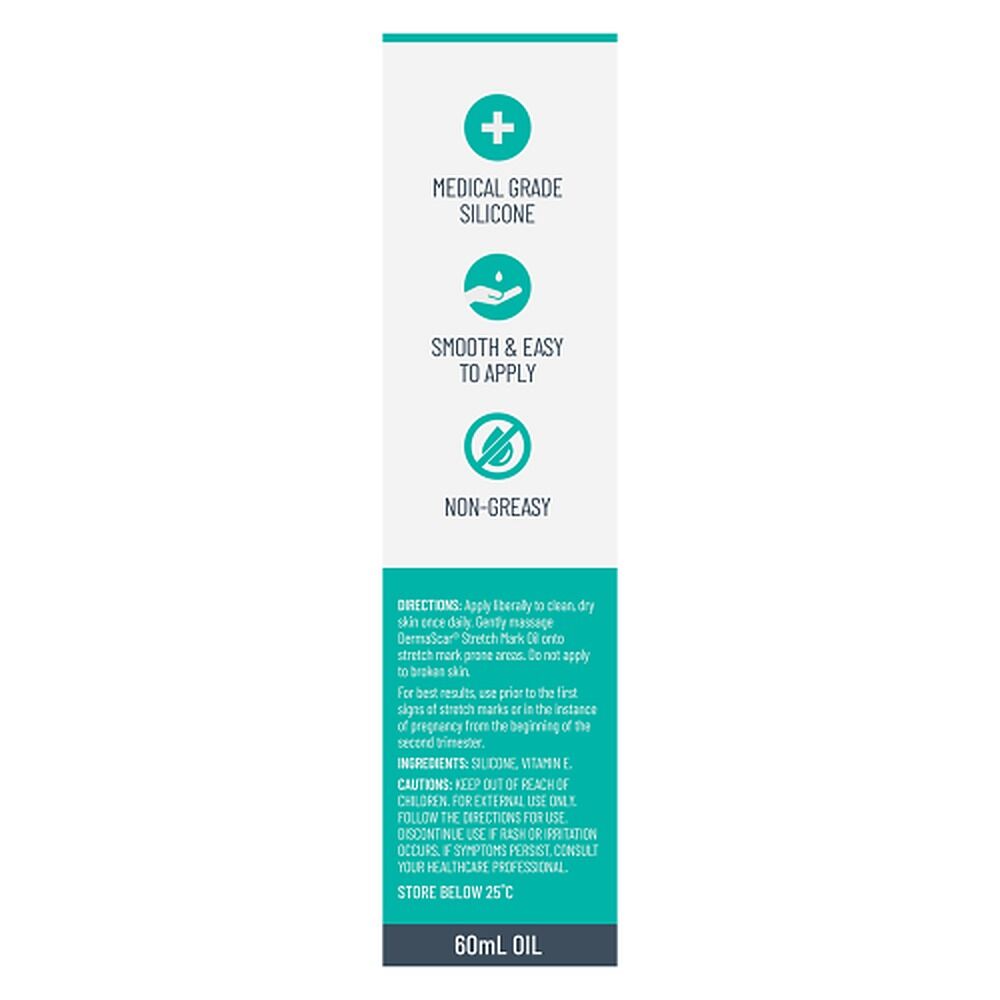 DermaScar Stretch Marks Oil 60mL
