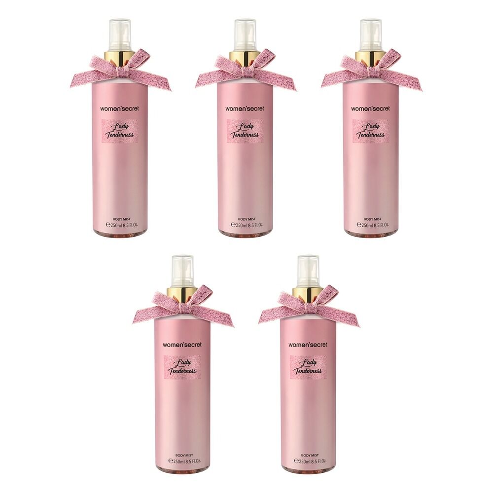 Women'Secret Lady Tenderness Body Mist 250mL Pack of 5
