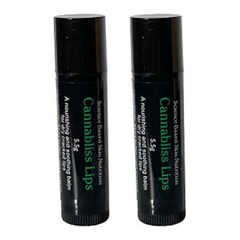 The Little Green Cream Co. Cannabliss Lips Balm 5g Pack of 2