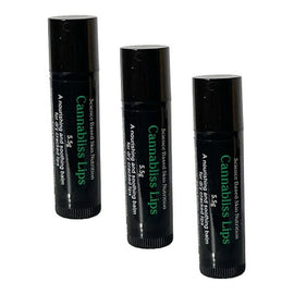 The Little Green Cream Co. Cannabliss Lips Balm 5g Pack of 3