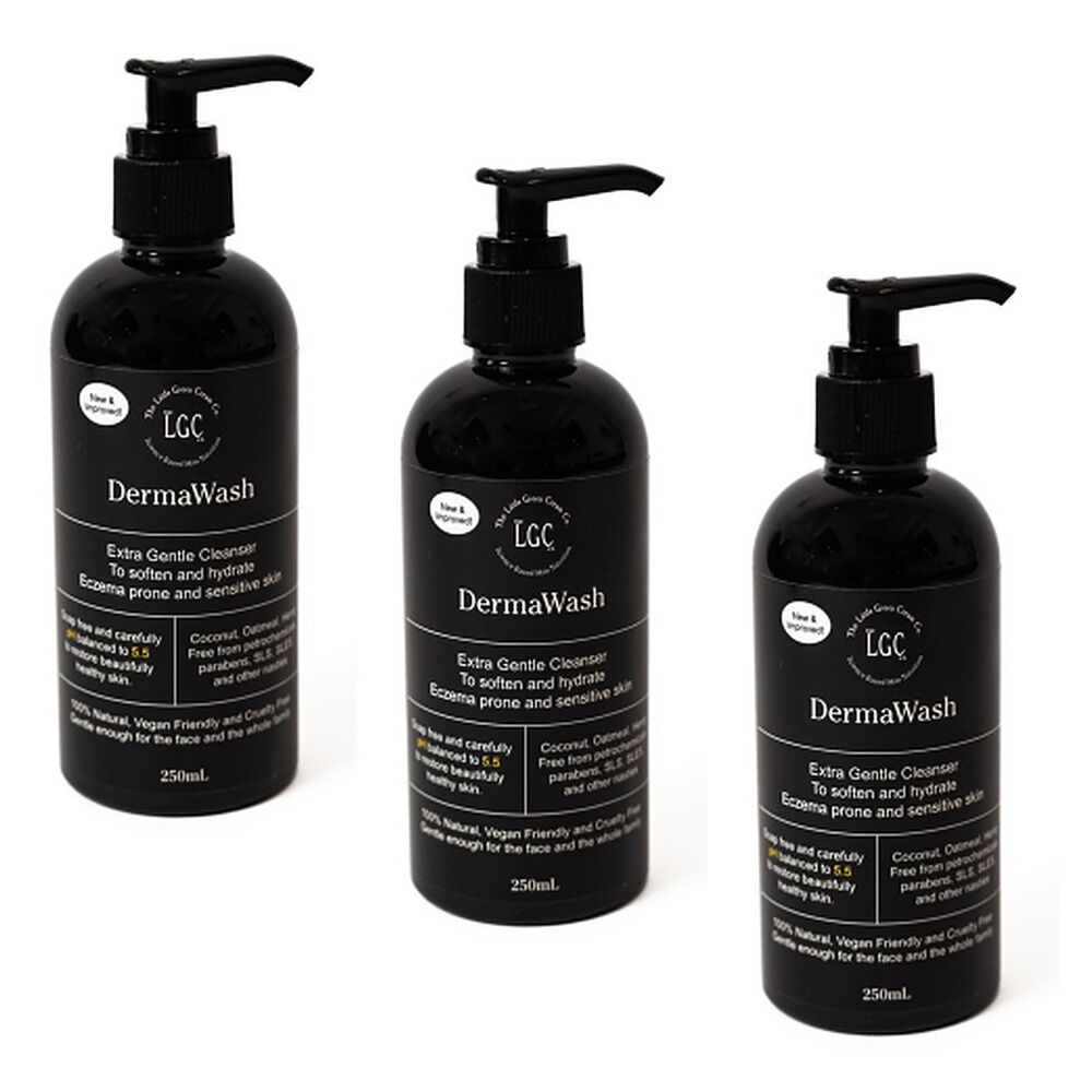 The Little Green Cream Co. Dermawash 250mL Pack of 3
