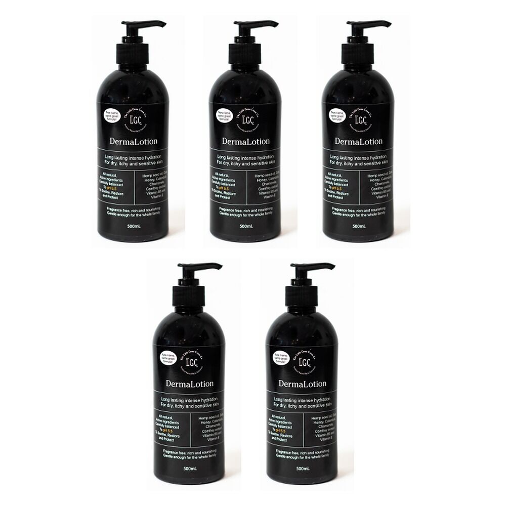 The Little Green Cream Co. Dermalotion 500mL Pack of 5