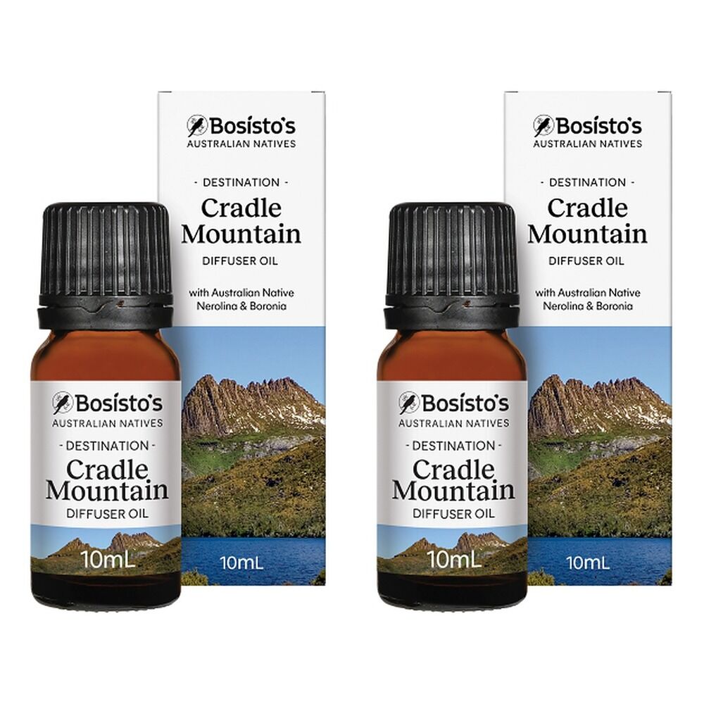 Bosisto's Australian Natives Cradle Mountain Oil 10mL Pack of 2