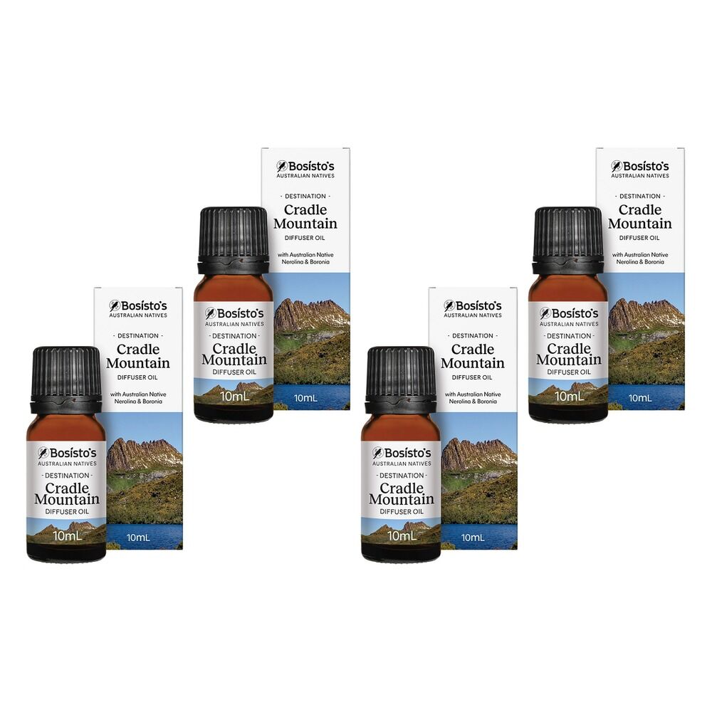 Bosisto's Australian Natives Cradle Mountain Oil 10mL Pack of 4
