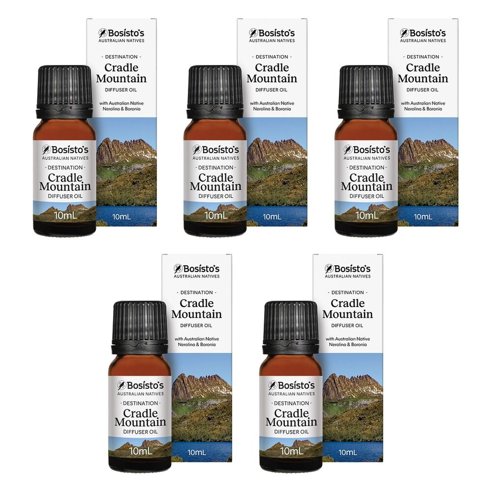 Bosisto's Australian Natives Cradle Mountain Oil 10mL Pack of 5