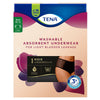 Tena Washable Absorbent Underwear Classic Black 10-12