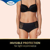 Tena Washable Absorbent Underwear Classic Black 10-12