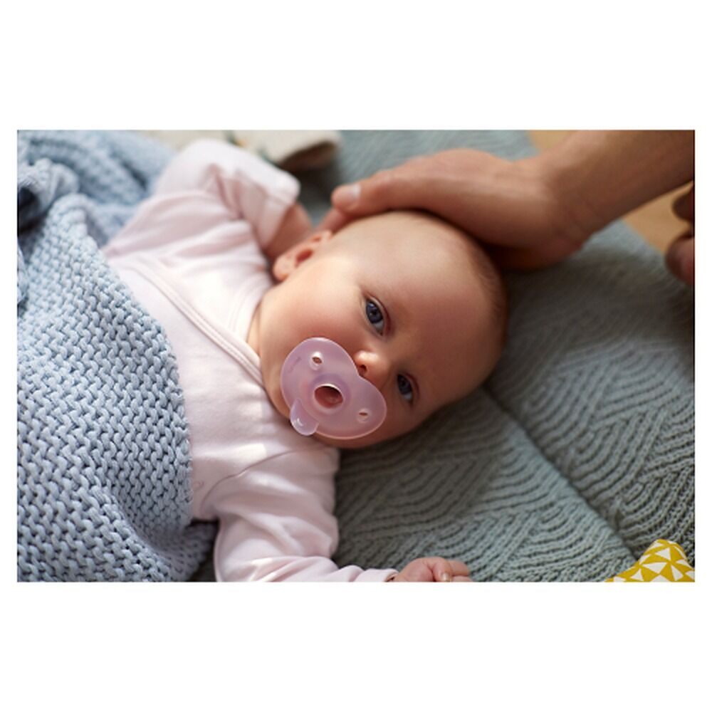 Philips Avent Soothie 0-6 Months Pink 2 Pack