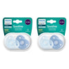 Philips Avent Soothie 0-6 Months Blue 2 Pack Bundle of 2