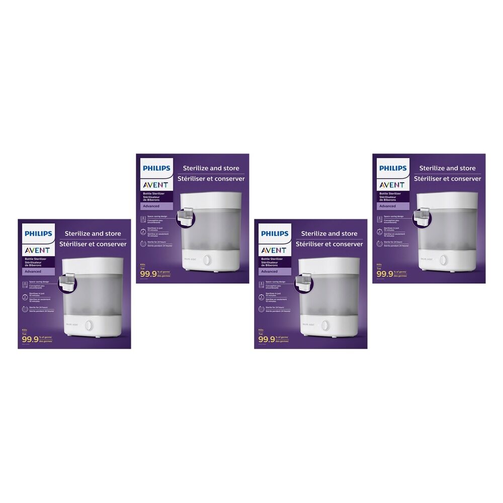 Philips Avent Electric Steam Steriliser Pack of 4