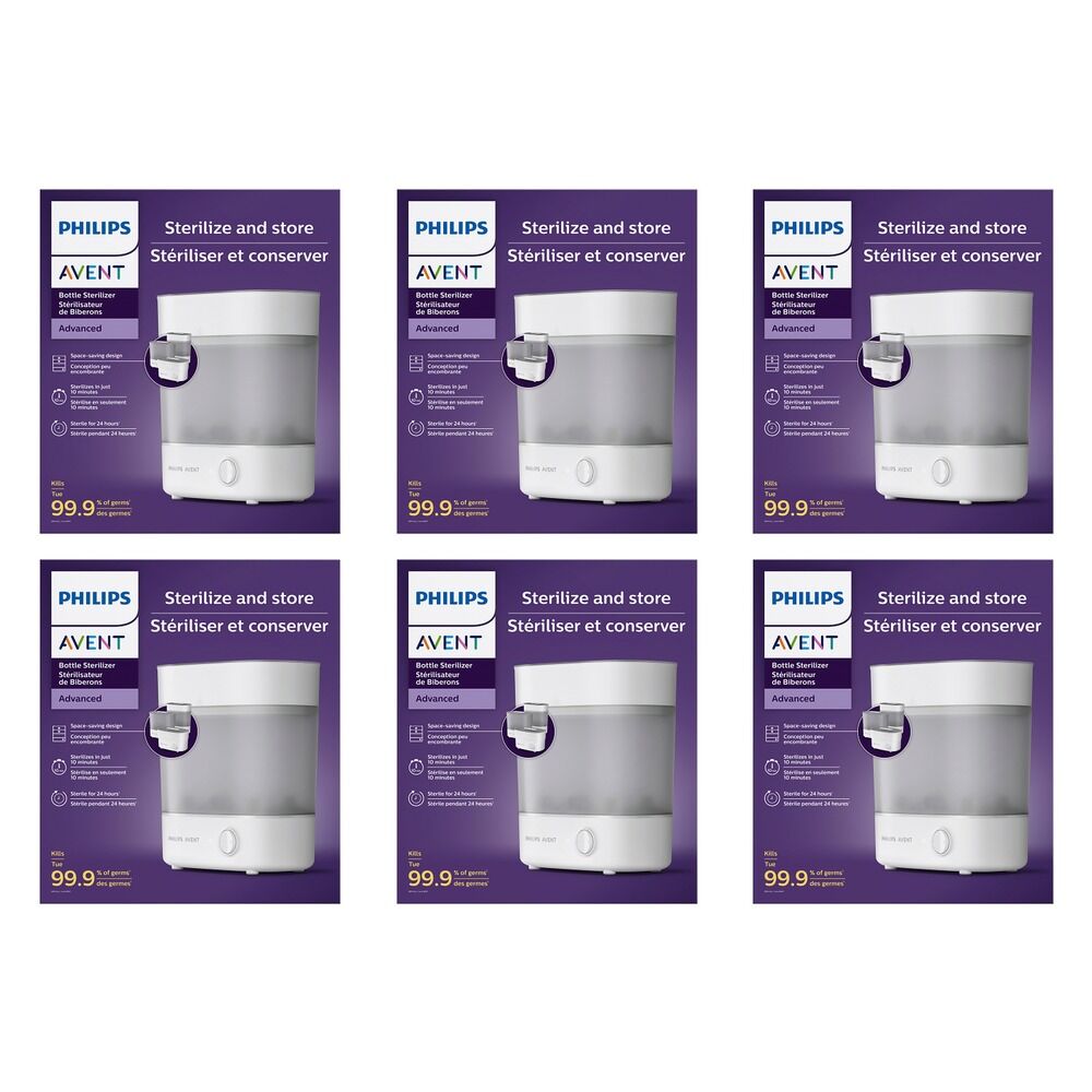 Philips Avent Electric Steam Steriliser Pack of 6