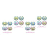 Philips Avent Ultra Air Soother Deco Mixed 0-6 Months 2 Pack Bundle of 4