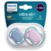 Philips Avent Ultra Air Soother Plain Mixed 6-18 Months 2 Pack