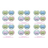 Philips Avent Ultra Air Soother Plain Mixed 0-6 Months 2 Pack Bundle of 6