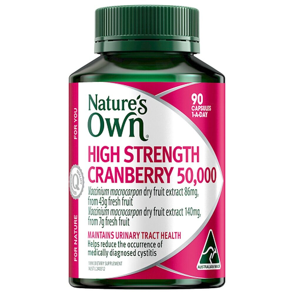 Nature's Own High Strength Cranberry 50,000 90 Capsules