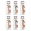 Bibs Paci Braid Blush Pack of 6