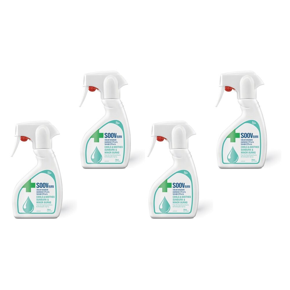 Ego SOOV Burn Spray 200mL Pack of 4