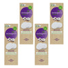 Swisspers Organic Cotton Pads Eco Dispenser 70 Pack x 6 Bundle of 4