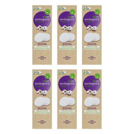 Swisspers Organic Cotton Pads Eco Dispenser 70 Pack x 6 Bundle of 6