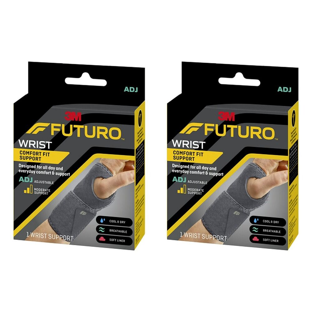 Futuro Comfort Fit Wrist Support Adjustable Pack of 2
