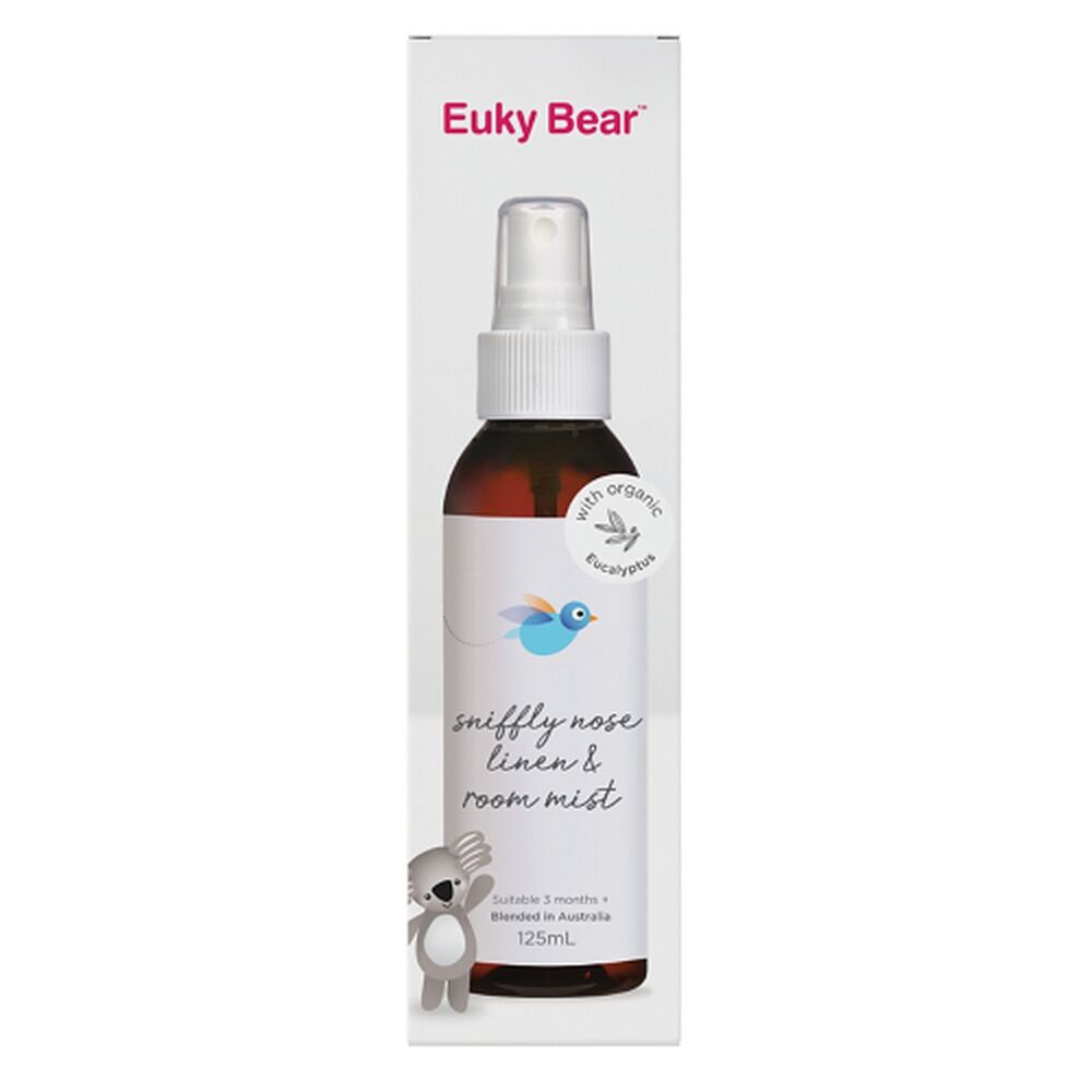Euky Bear Sniffly Nose Linen & Room Mist 125mL