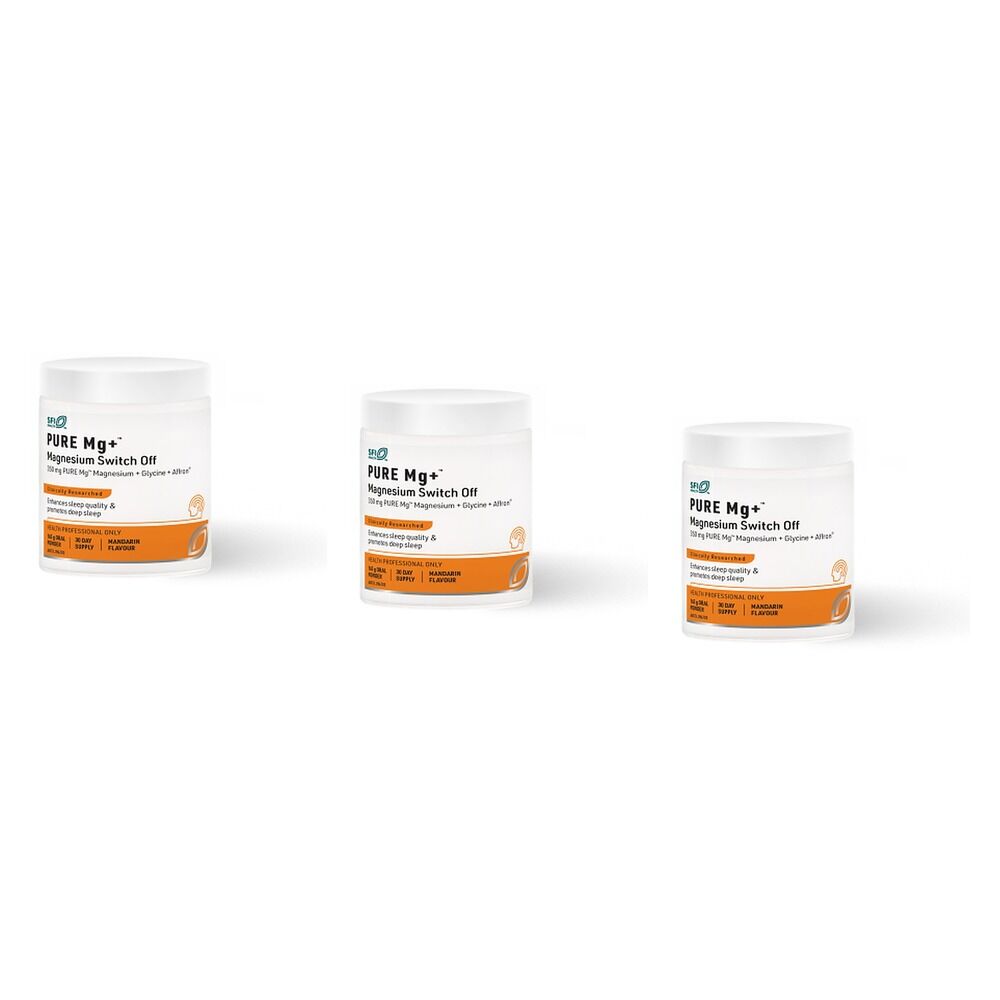 SFI Health Mg+ Magnesium Switch Off 165g Pack of 3