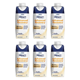 Impact Advanced Recovery Vanilla 250mL x 10 Bundle of 6