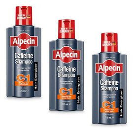 Alpecin Caffeine Shampoo 375mL Pack of 3