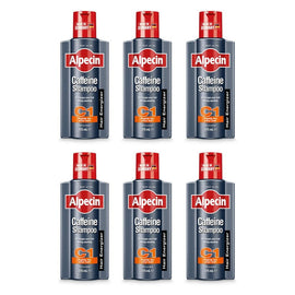 Alpecin Caffeine Shampoo 375mL Pack of 6