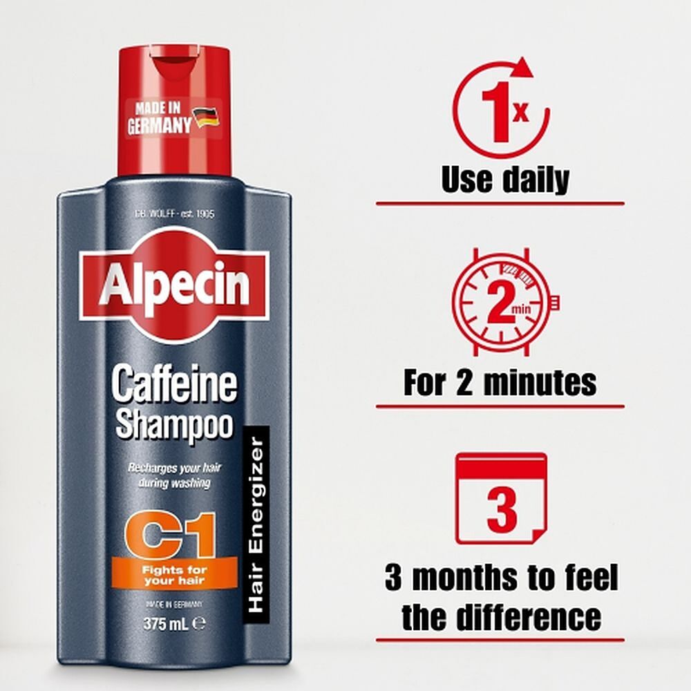 Alpecin Caffeine Shampoo 375mL
