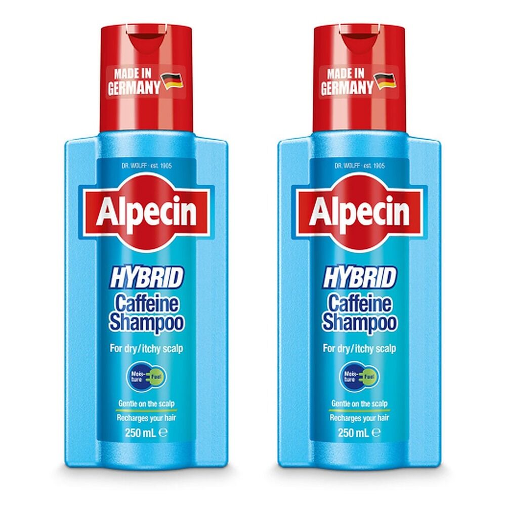 Alpecin Hybrid Shampoo 250mL Pack of 2