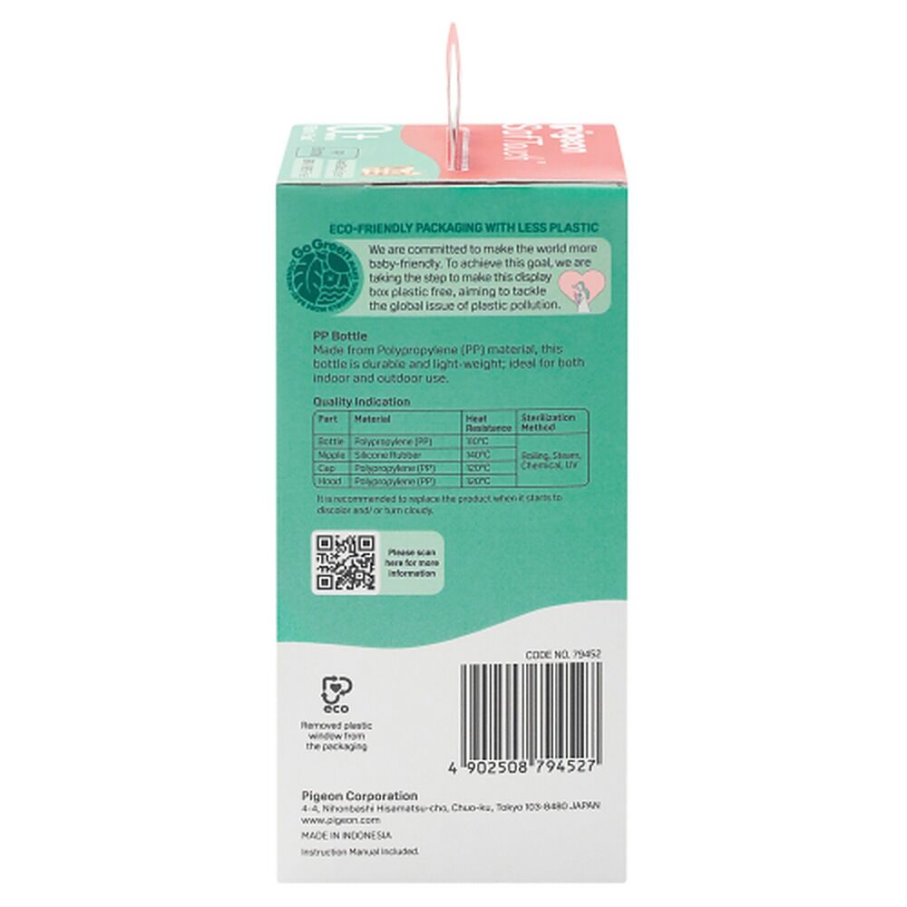 Pigeon SofTouch BPP Nursing Bottle PP 160mL