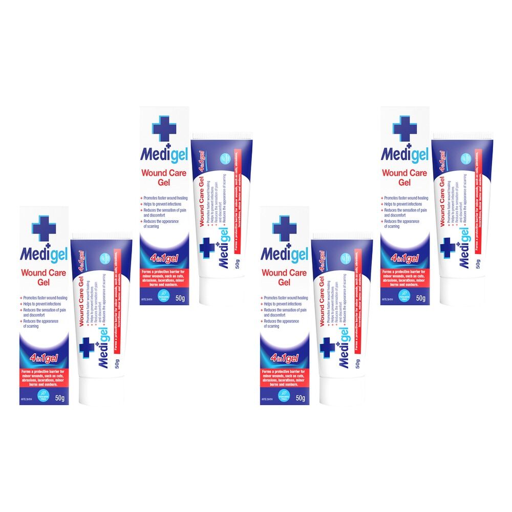 Medicreme Wound Care Gel 50g Pack of 4