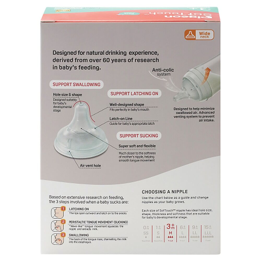 Pigeon SofTouch BPP Nursing Bottle PP Twin Pack 240mL