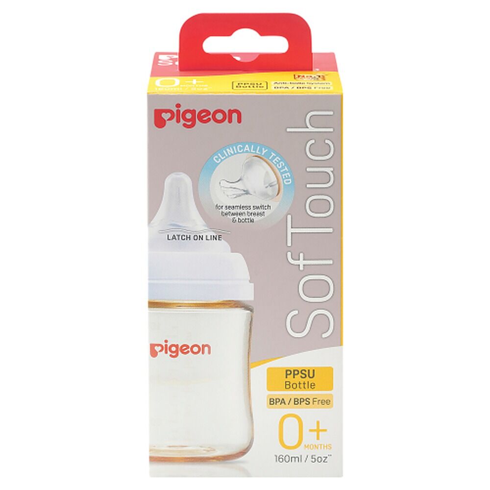 Pigeon SofTouch BPP Nursing Bottle PPSU 160mL