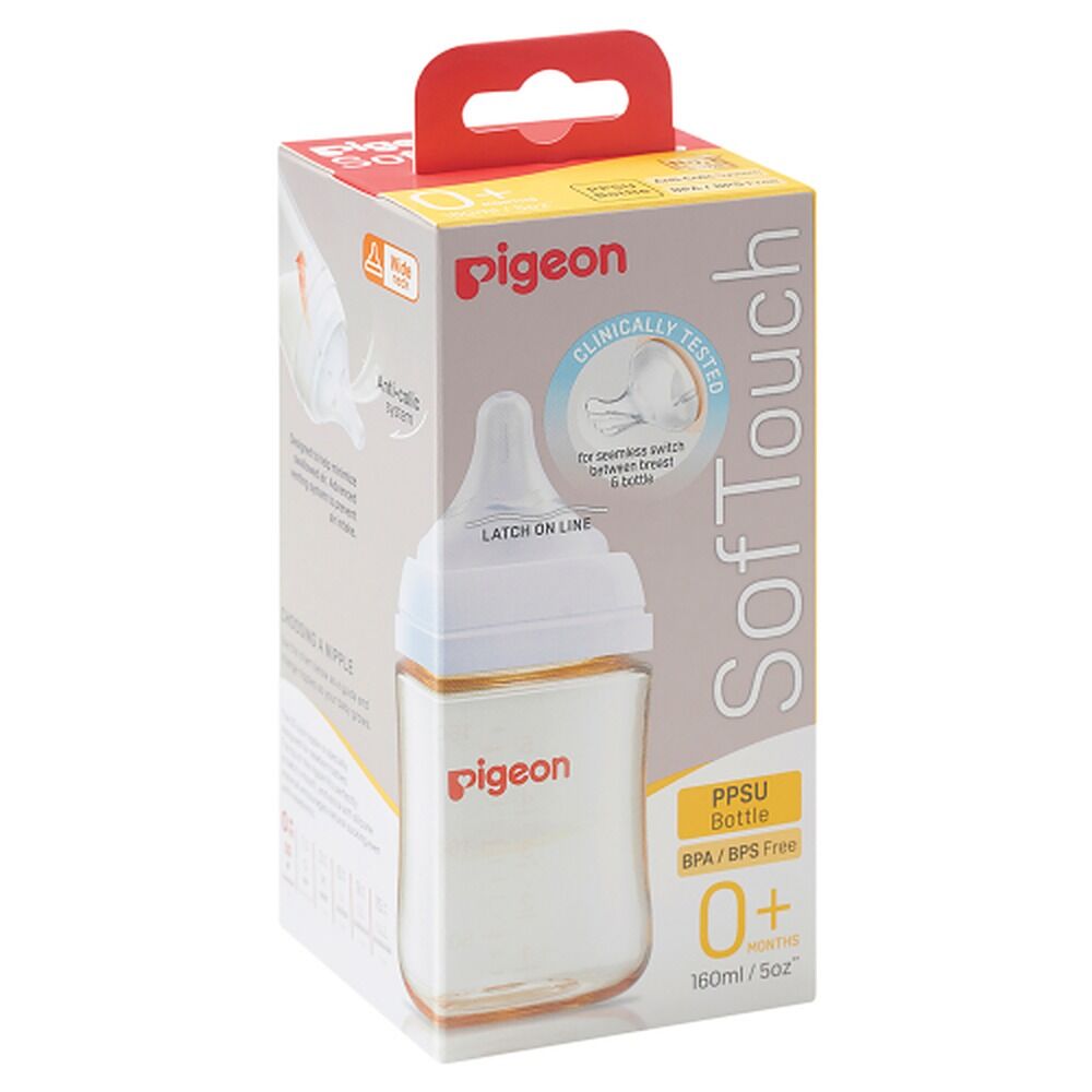 Pigeon SofTouch BPP Nursing Bottle PPSU 160mL