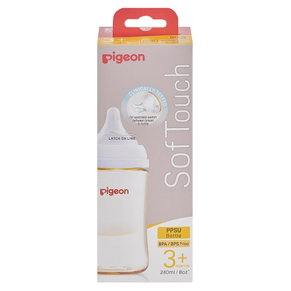 Pigeon SofTouch BPP Nursing Bottle PPSU 240mL