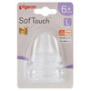 Pigeon SofTouch BPP Nipple L 2 Piece