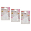Pigeon SofTouch Baby Bottle Teat LL Twin Pack Bundle of 3