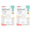 Pigeon SofTouch Nipple LLL 15+ Months 2 Pieces Pack of 2
