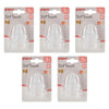Pigeon SofTouch Baby Bottle Teat M 3m+ Twin Pack Bundle of 5