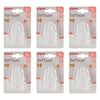 Pigeon SofTouch Baby Bottle Teat M 3m+ Twin Pack Bundle of 6