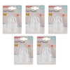 Pigeon SofTouch Baby Bottle Teat S 1m+ Twin Pack Bundle of 5