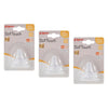 Pigeon SofTouch 3 Baby Bottle Nipple SS Pack of 3