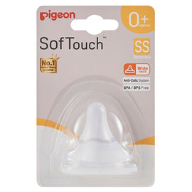 Pigeon SofTouch 3 Baby Bottle Nipple SS