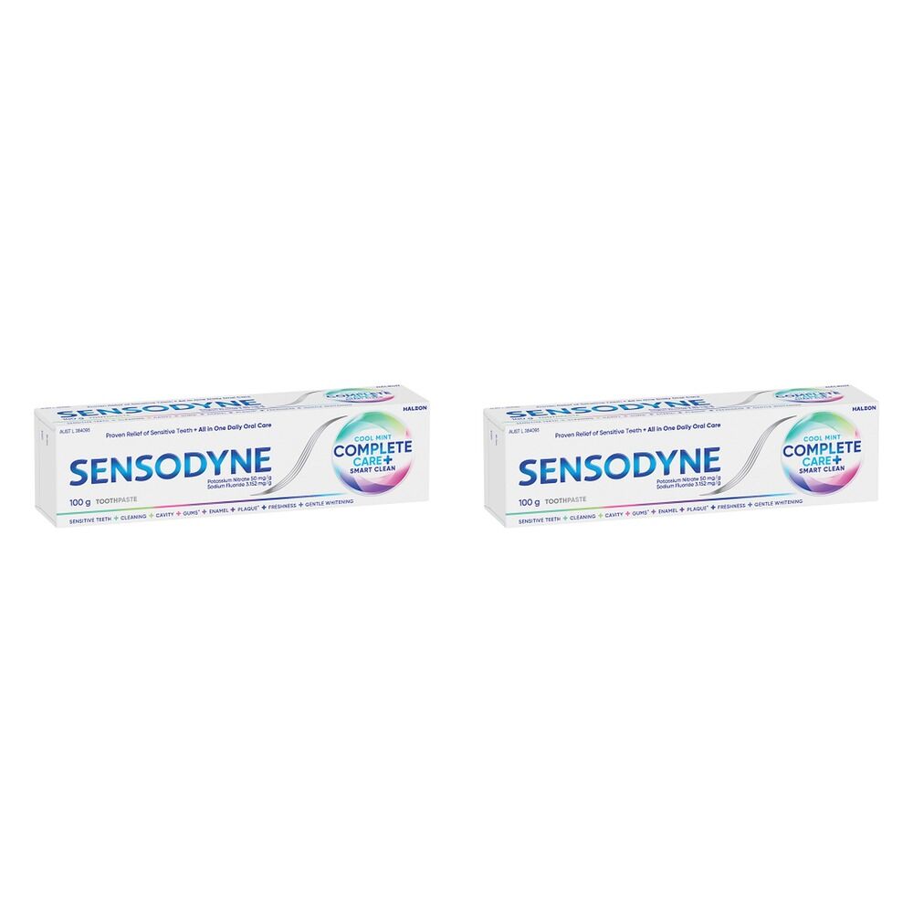 Sensodyne (Polident) Cool Mint Complete Care Toothpaste 100g Pack of 2