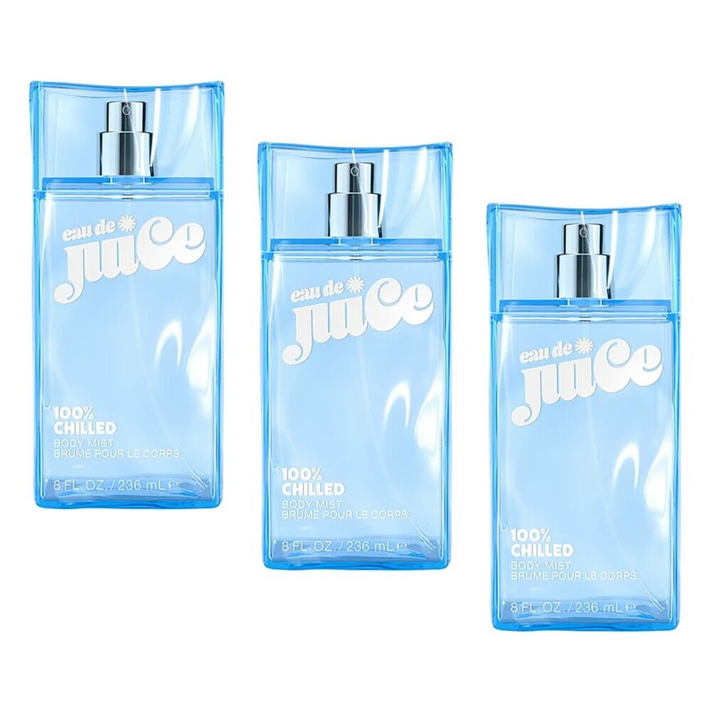 Eau De Juice 100% Chilled Body Mist 236mL Pack of 3