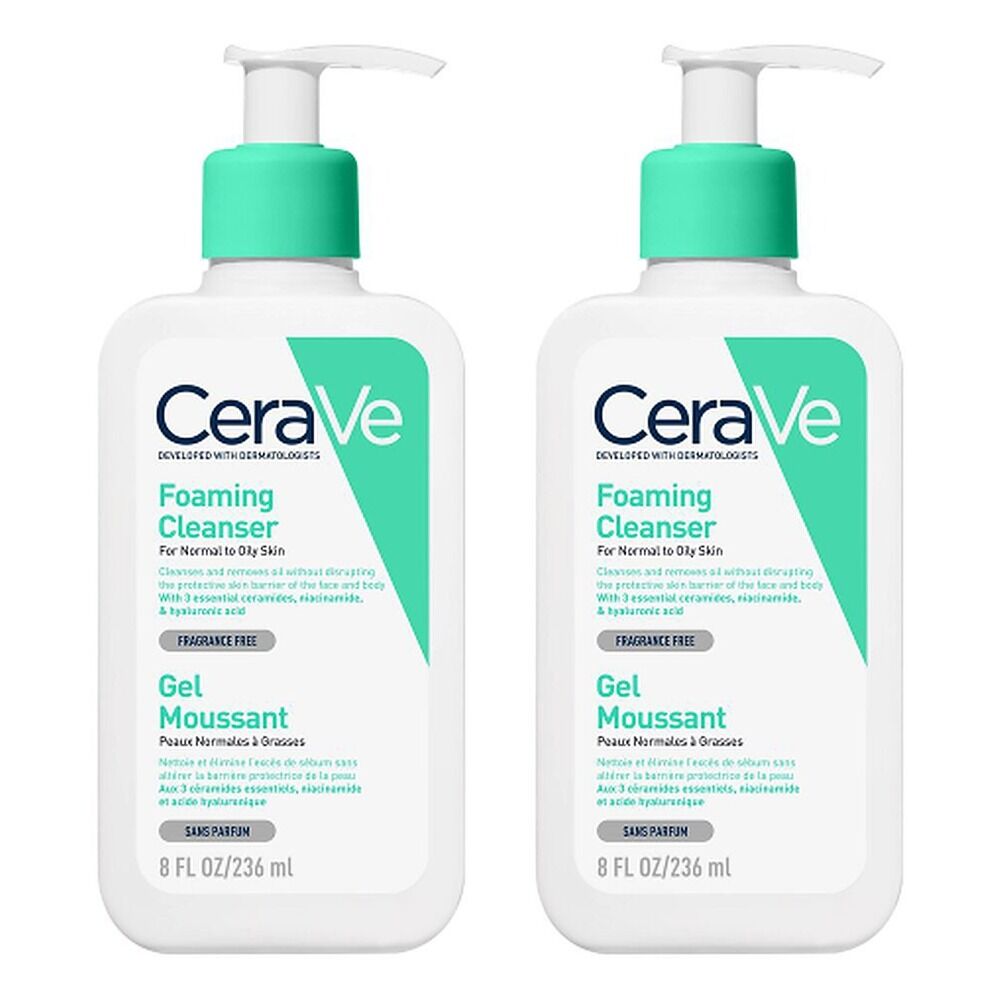 CeraVe Foaming Cleanser 236mL Pack of 2
